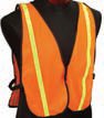 Economy - Orange Vest with Reflective